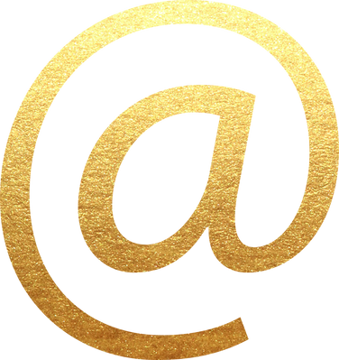 Gold Email Icon