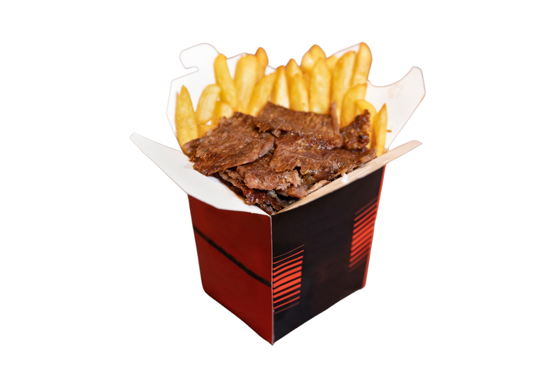 Tasty box kebab doner