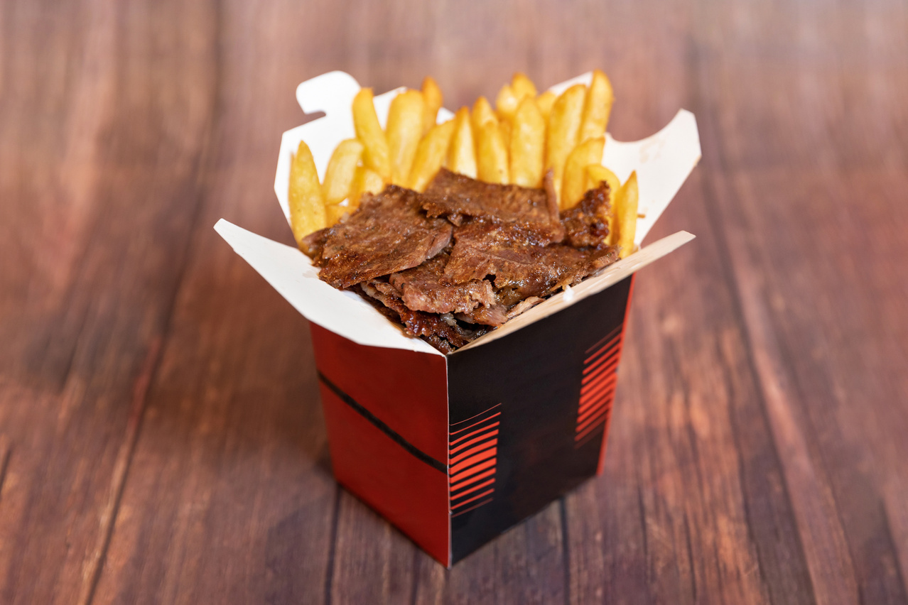 Tasty box kebab doner
